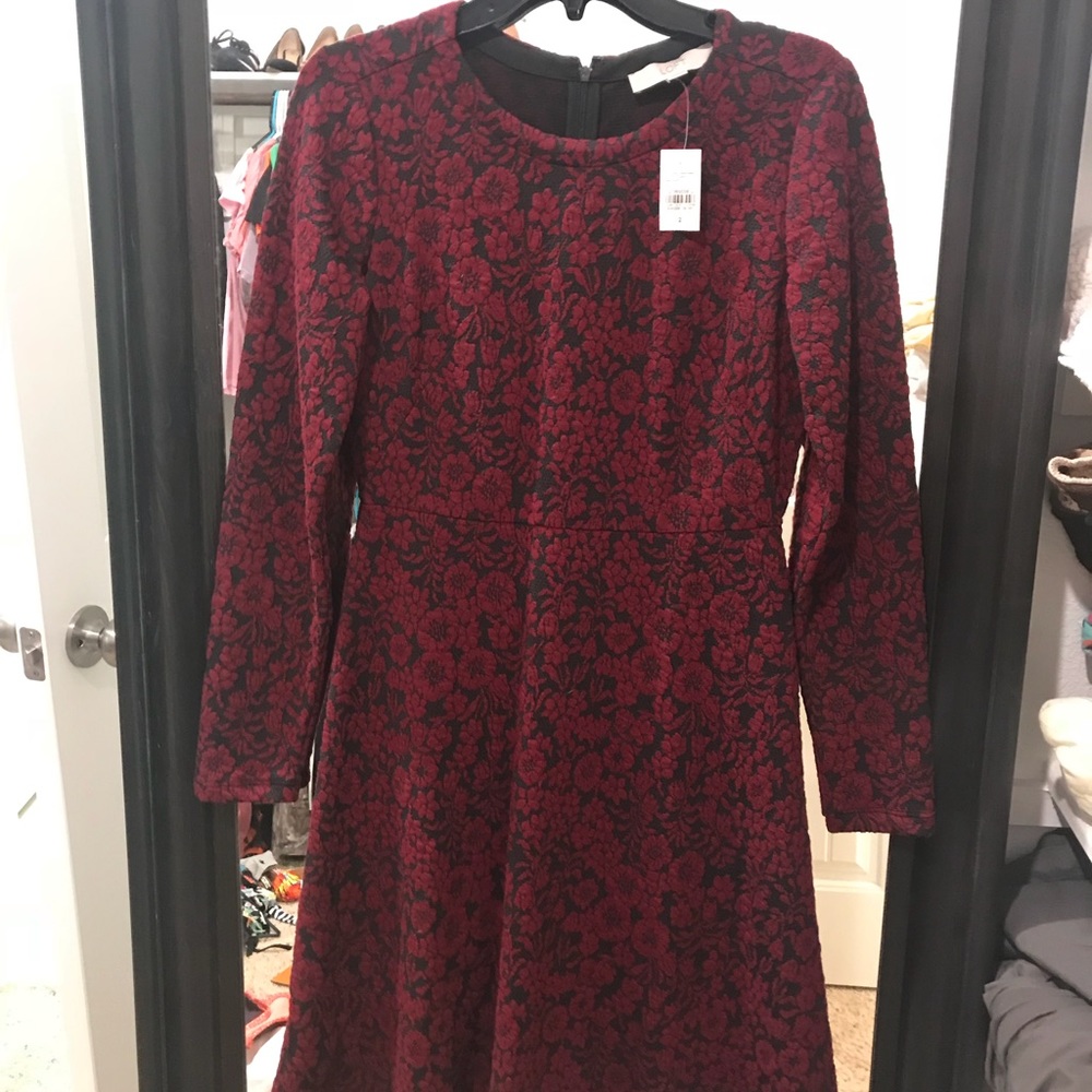 Loft long sleeve dress